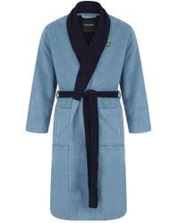 Lyle & Scott - And Shawl Neck Long Sleeve Robe - Lyst