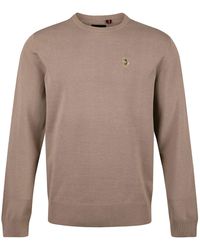 Luke 1977 - Gerard 3 Crew Neck Knitted Jumper - Lyst