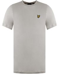 Lyle & Scott - Plain T-Shirt Cotton - Lyst