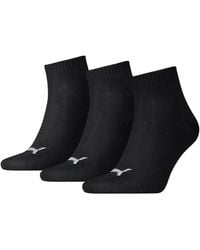 PUMA - 12 Pair Sneaker Quarter Socks S & Ladies - Lyst