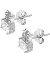 Orphelia - 'Alena' 925 Sterling Stud Earrings - Lyst