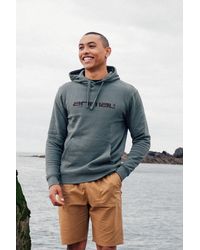 Mountain Warehouse - 'Driver' Hoodie With Kangaroo Pocket Adjustable Hood Pullover Cotton - Lyst