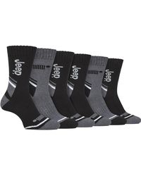 Jeep - 6 Pack Walking Boot Socks - Lyst