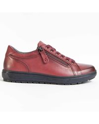 Purapiel - Oxford-Sko Ailina Bordeaux - Lyst