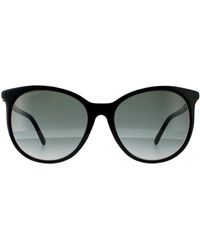 Jimmy Choo - Round Copper Dark Gradient Sunglasses - Lyst