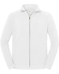 Fruit Of The Loom - Iconic Premium Plain Sweat Jacket - Lyst