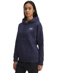 Under Armour - Icon Fleece Taped Hoody - Lyst