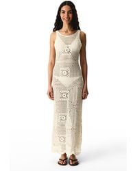 Penti - Textured Cotton Knit Maxi Dress - Lyst