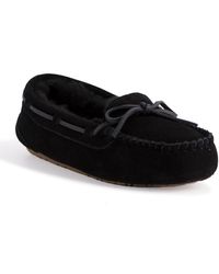 Aus Wooli - Australia Stylish Sheepskin Lace Moccasin - Lyst