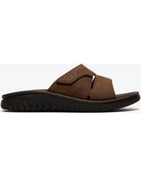 Clarks - Wesley Vibe Beeswax Sandals - Lyst