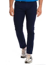 La Martina - Long Trousers With Straight Cut Hems Tmt002-Tw417 - Lyst