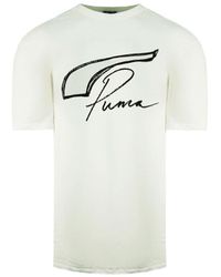 PUMA - X Rhugi Short Sleeve Crew Neck T-Shirt 589066 02 Cotton - Lyst