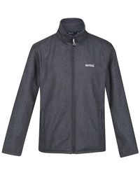Regatta - Cera V Wind Resistant Soft Shell Jacket (Seal Marl) - Lyst
