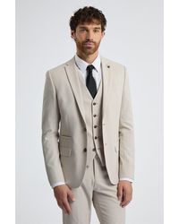 Antique Rogue - Single Breasted Two Button Slim Fit Suit Jacket - Lyst