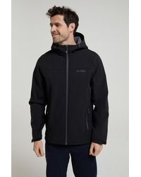 Mountain Warehouse - 'Exodus' Softshell Jacket Insulated Breathable Water Resistant Coat - Lyst