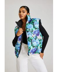 Urban Bliss - Floral Reversible Gilet - Lyst