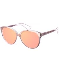 Dior - Ama2 Butterfly-Shaped Metal Sunglasses - Lyst