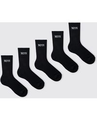 BoohooMAN - 5 Pack Dash Sport Socks - Lyst