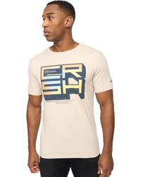 Crosshatch - Boxvibe T-shirt (licht Steen) - Lyst