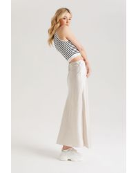 Urban Bliss - Satin Maxi Skirt - Lyst