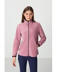 TOMMY LIFE - Plush Zip-Front Sweatshirt - Lyst