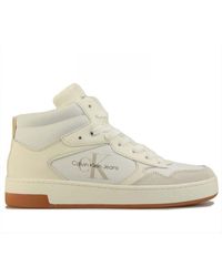 Calvin Klein - S Mid-top Trainers - Lyst