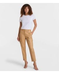 Commando - Faux Leather 7/8 Cargo Trouser - Lyst