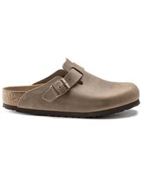 Birkenstock - Boston Oiled Nubuck Leather Clogs - Lyst