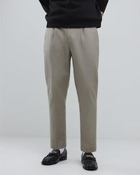 River Island - Chino Trousers Tapered Fit Cotton - Lyst