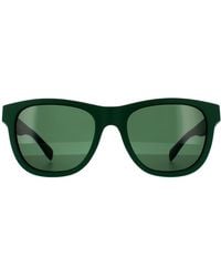 Lacoste - Square Matte Sunglasses - Lyst