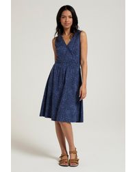 Mountain Warehouse - 'Newquay' Sleeveless Dress Casual Everyday Outfit Cotton - Lyst