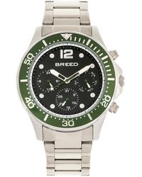 Breed - Pegasus Bracelet Watch W/Day/Date - Lyst