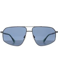 Calvin Klein - Aviator Light Gunmetal Ck23126S - Lyst