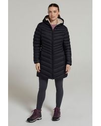 Mountain Warehouse - 'Florence' Padded Jacket Fur Lined Water Resistant Coat Polyamide - Lyst