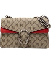 Gucci - Pre-Owned Medium Gg Supreme Dionysus Shoulder Bag - Lyst