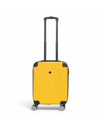Infinity Leather - Strong Abs Hardshell Cabin Suitcase 55 X 40 X 20 Cm Luggage Suitable For Easyjet, Ryanair - Lyst