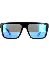 Tommy Hilfiger - Rectangle Matte Mirror Sunglasses - Lyst