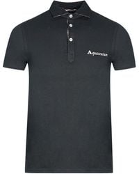 Aquascutum - Signature Logo Polo Shirt Cotton - Lyst
