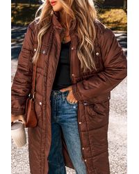 Azura Exchange - Puffer Jacket Quilted Design - Lyst