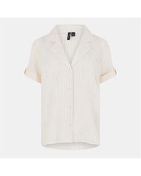 Vero Moda - Relaxed Fit Short Sleeve Shirt - Lyst