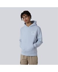 Criminal Damage - Maison Hooded Neck Long Sleeve Sweatshirt - Lyst