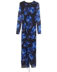 Ted Baker - Marliyy Printed Mesh Bodycon Dress - Lyst