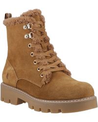 Hush Puppies - Aurelia Suede Winter Ankle Boots - Lyst