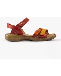Josef Seibel - Debra 62 Damen Sandalen Rubin-Multi - Lyst