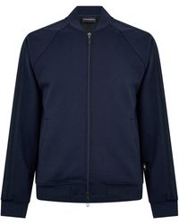 EA7 - Emporio Armani Crew Neck Long Sleeve Regular Fit Sweatshirt - Lyst