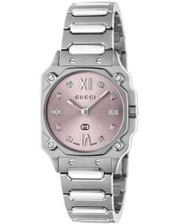 Gucci - G-Flat 24Mm Watch - Lyst
