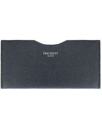 Hackett - Mayfair Curzon Phone Wallet Leather - Lyst