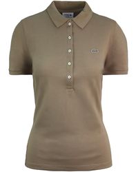Lacoste - Slim Fit Short Sleeve Polo Shirt Pf7845 Vdw Cotton - Lyst