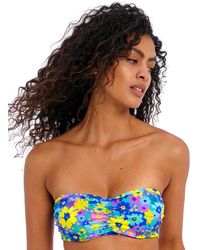 Freya - 204310 Garden Disco Bandeau Bikini Top - Lyst