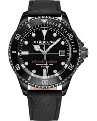 Stuhrling - Swiss Automatic Depthmaster Heritage 883Hb 42Mm Diver - Lyst